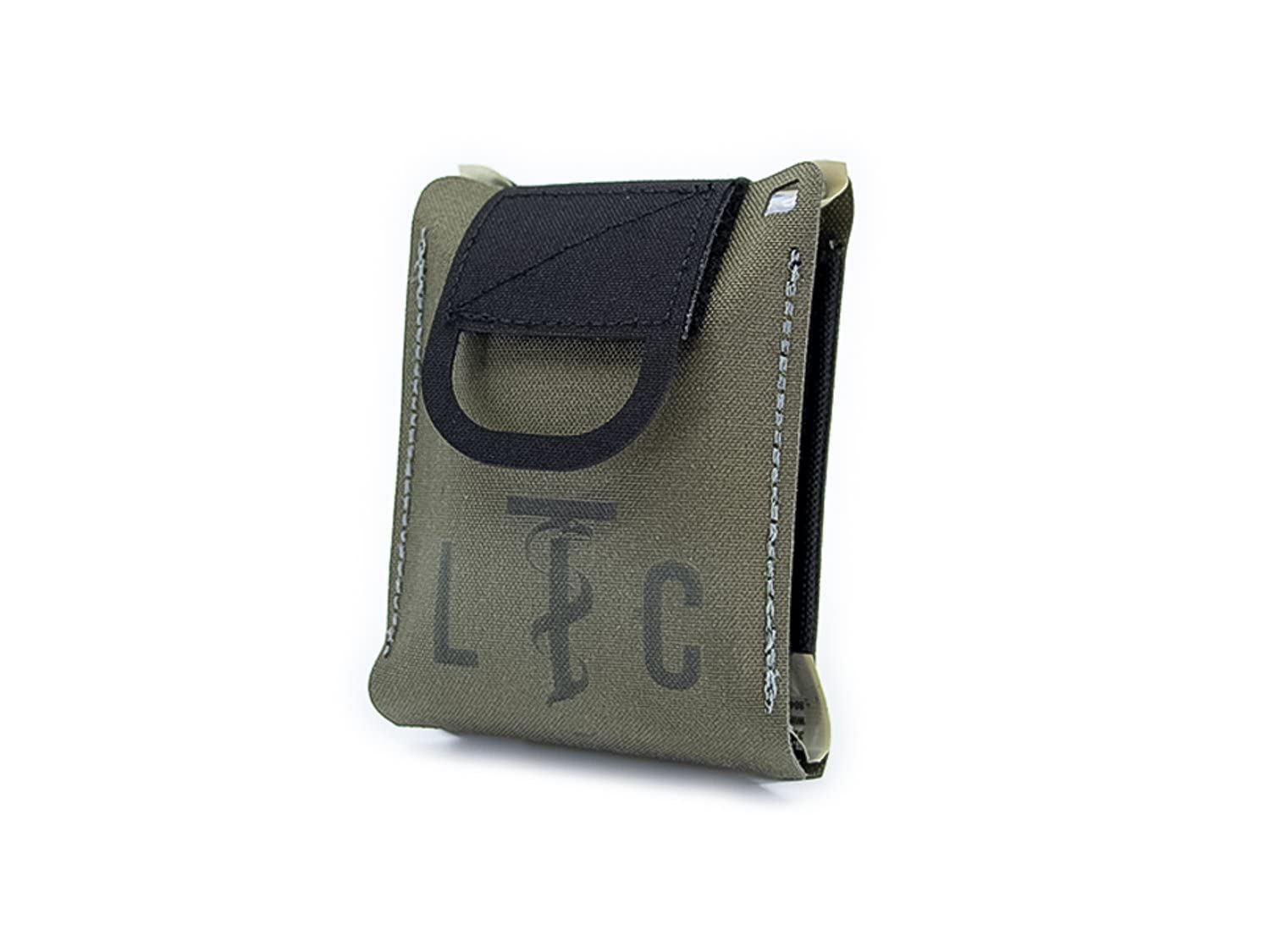 The Creed EDC Medical Pouch (Ranger Green/Black) - Compact First Aid Kit for Outdoor, Hiking, Survival & Tactical Use