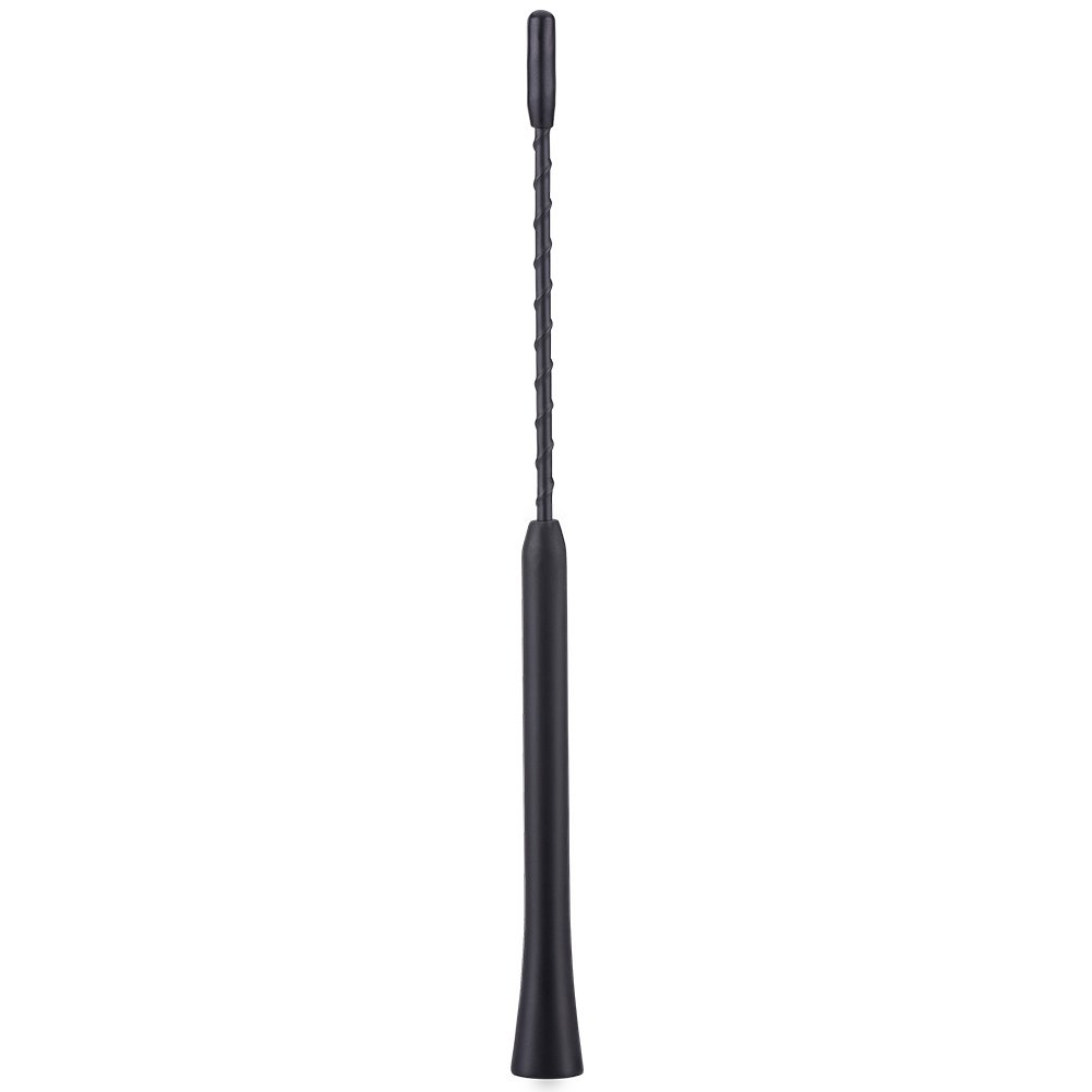Keenso Universal 9-Inch Car Replacement Radio Antenna - Aluminum & Rubber Design, Corrosion Resistant, Easy Installation for Trucks, SUVs & Sedans - Perfect for Road Trips & Daily Commutes