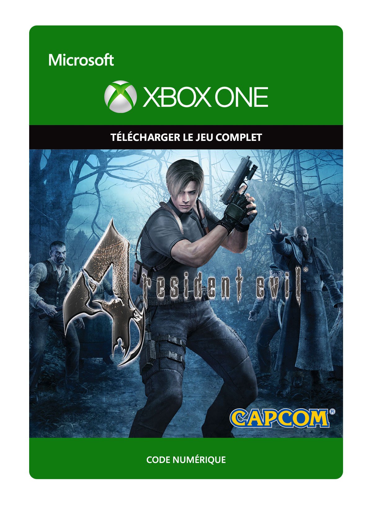 Resident Evil 4 Xbox One Digital Download Code - Survival Horror Game for Xbox One | Perfect for Horror Fans & Action Game Lovers