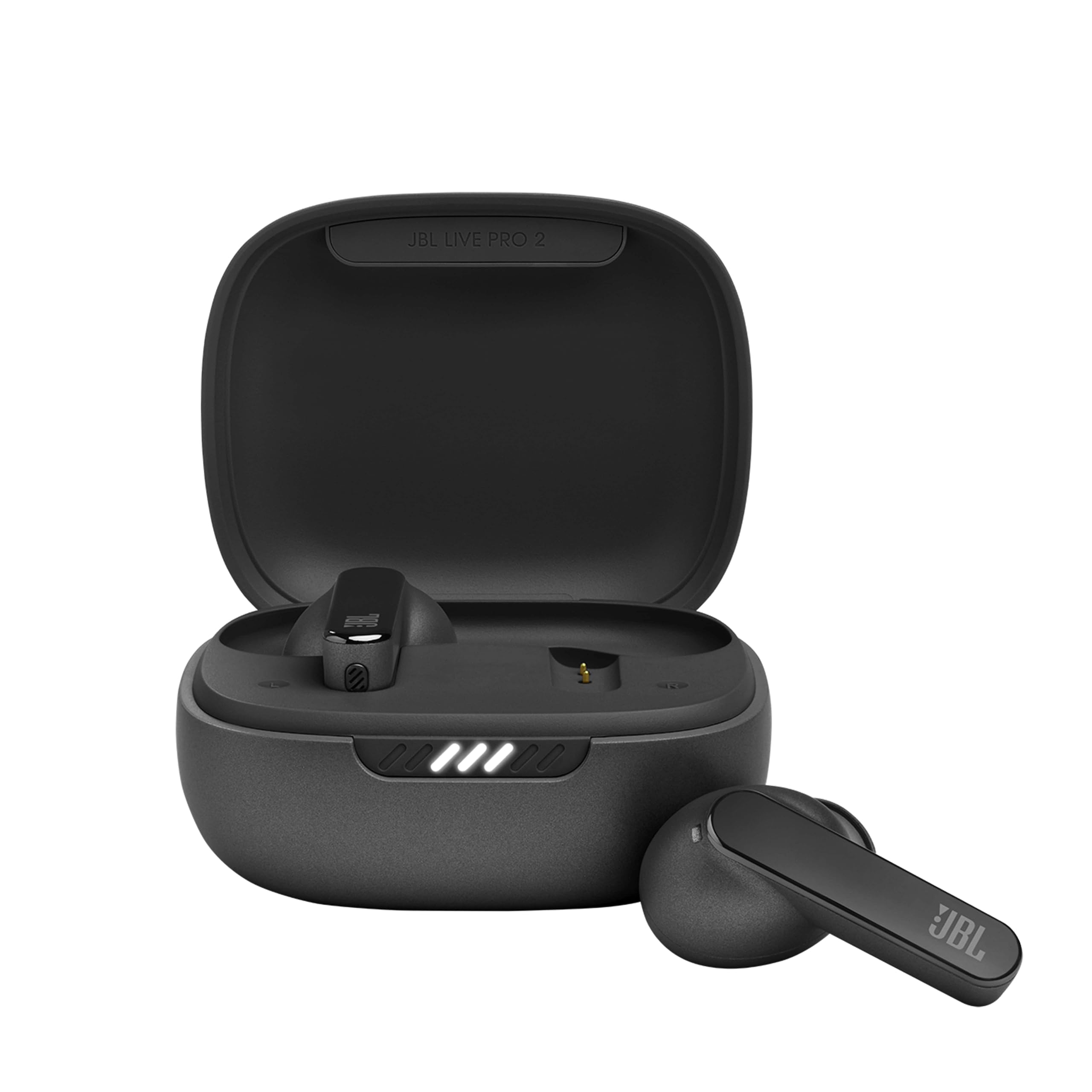 JBL Live Pro 2 TWS Wireless Bluetooth Earbuds with Active Noise Cancelling, IPX5 Waterproof, 40H Battery Life - Black | Perfect for Gym, Travel & Workout