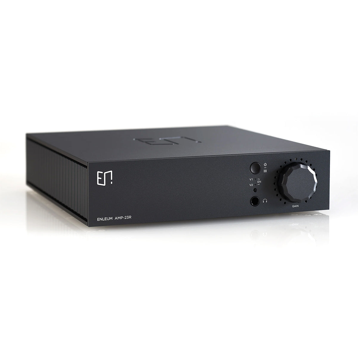 Enleum AMP-23R High-Performance Desktop Headphone & Speaker Amplifier - Audiophile Grade Audio Amp (Open Box) for Home Studio, Gaming & Music Listening