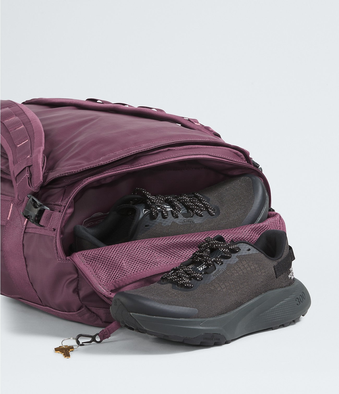 Base Camp Voyager Duffel Bag 32L - Lightweight Waterproof Travel Duffle for Camping, Hiking & Gym - Perfect for Outdoor Adventures & Sports Gear Storage