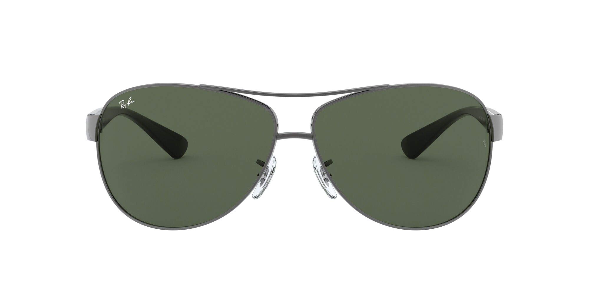 Ray-Ban Men's Rb3386 Aviator Sunglasses - Polarized UV Protection Pilot Shades for Driving, Travel & Outdoor Activities