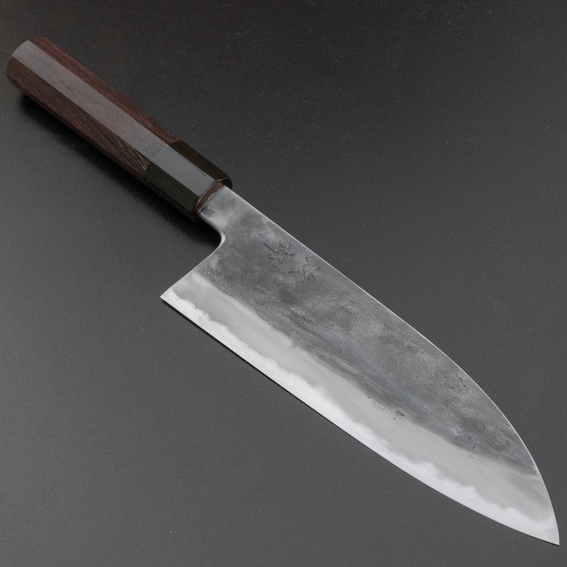 Premium Jiro Tsuchime Wa Gyuto 180mm Japanese Chef Knife with Taihei Tagayasan Handle - Perfect for Sushi, Meat Cutting & Professional Kitchen Use