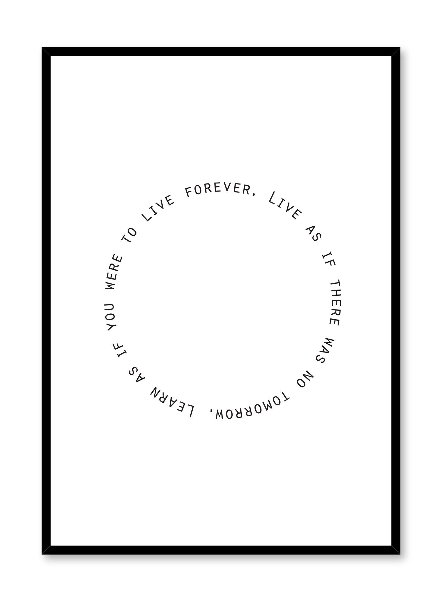 Live & Learn Motivational Poster - Inspirational Wall Art for Home, Office & Classroom Decor - Perfect for Study Rooms, Work Spaces & Educational Environments