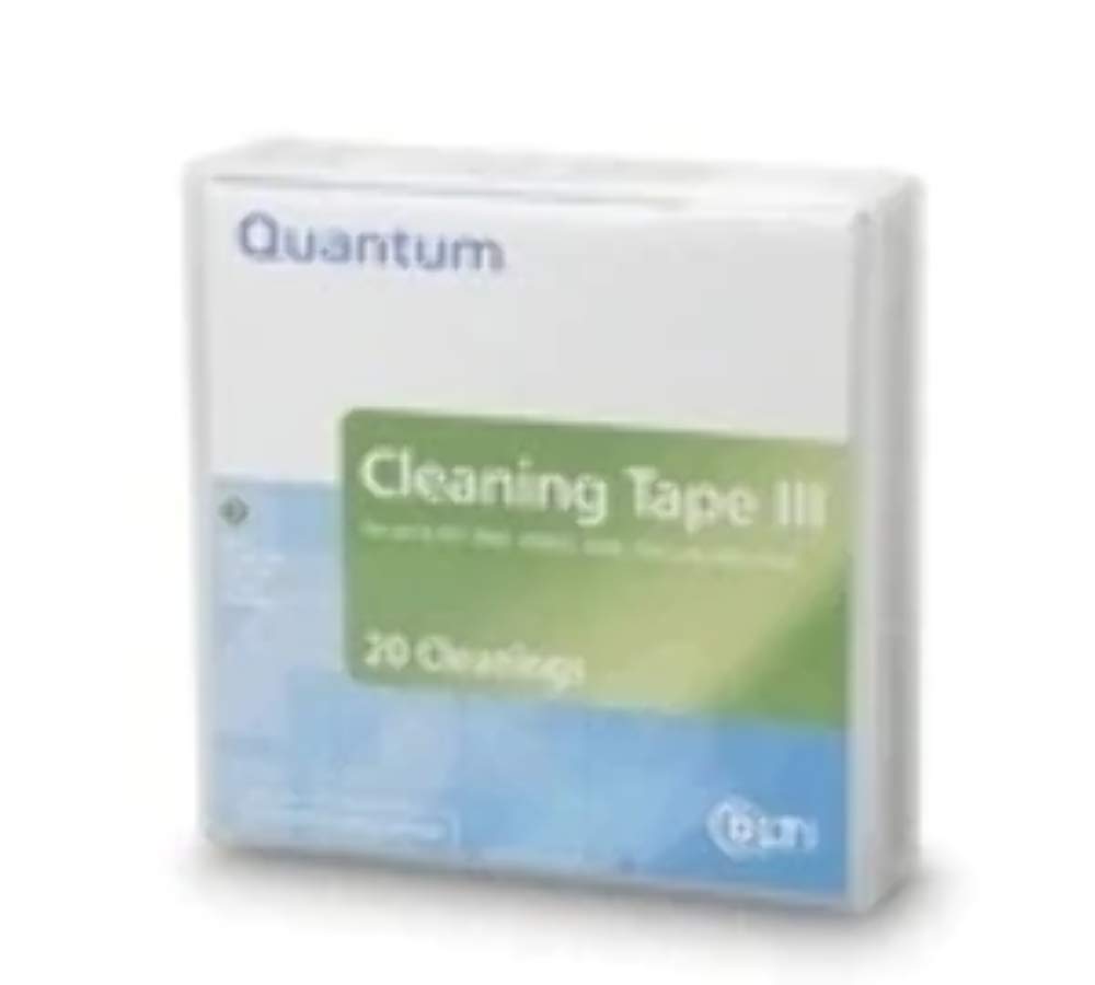 1-Pack Quantum DLT Cleaning Tape III - High-Performance Data Storage Maintenance for Servers & Backup Systems | Ideal for Enterprise IT, Data Centers & Archival Storage
