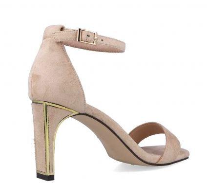 Menbur Nude Suede Barely There Sandals for Women | Comfortable & Stylish Summer Sandals | Perfect for Beach, Vacation & Casual Outfits