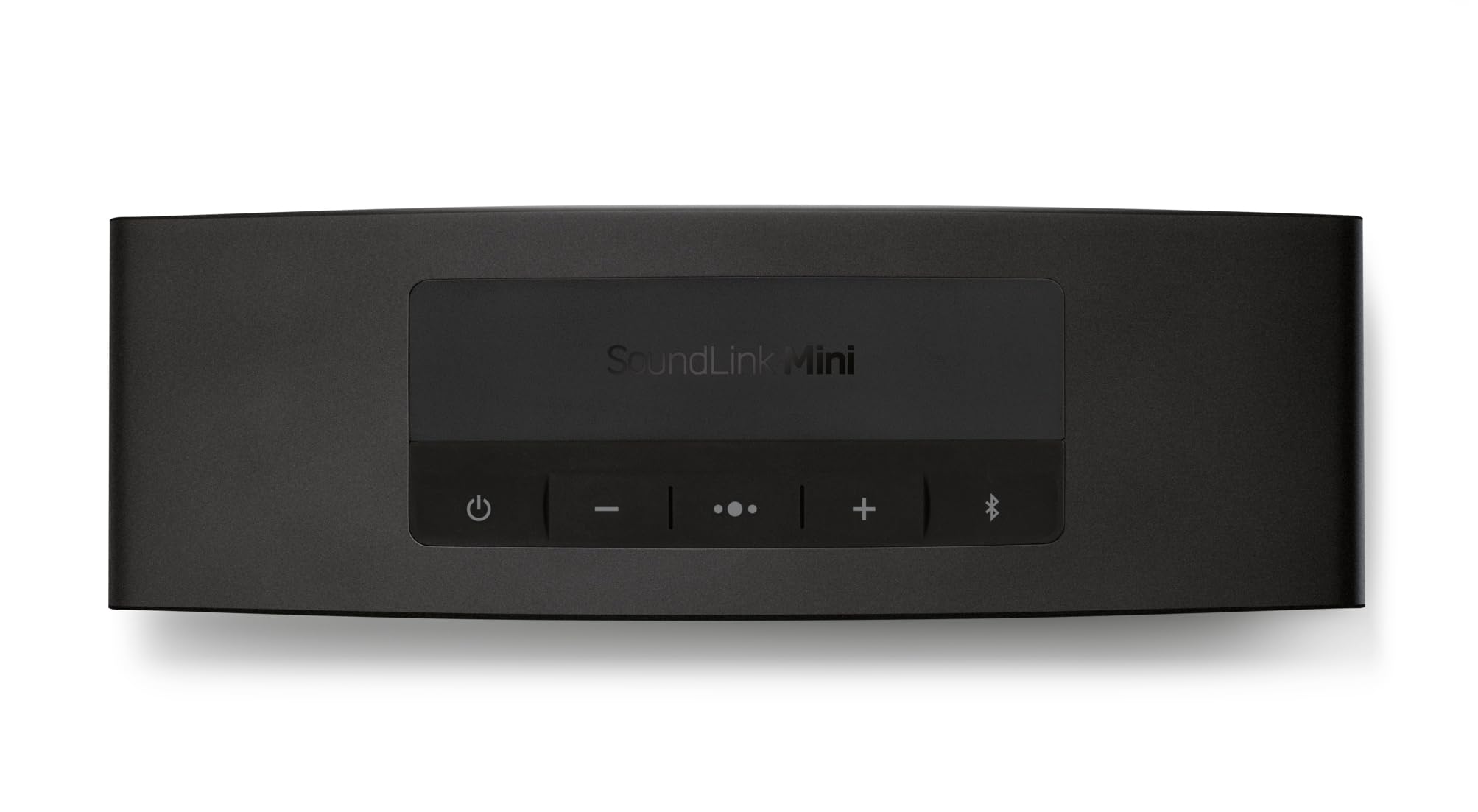Bose SoundLink Mini II Bluetooth Speaker - Triple Black (Renewed) | Portable Wireless Speaker for Home, Outdoor, Travel & Parties