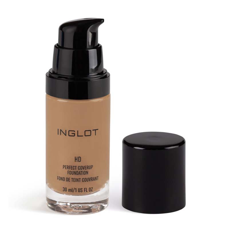 INGLOT HD Perfect Cover Up Foundation - Full Coverage, Long-Lasting Makeup for Flawless Skin | Ideal for Daily Wear, Special Occasions & Photography