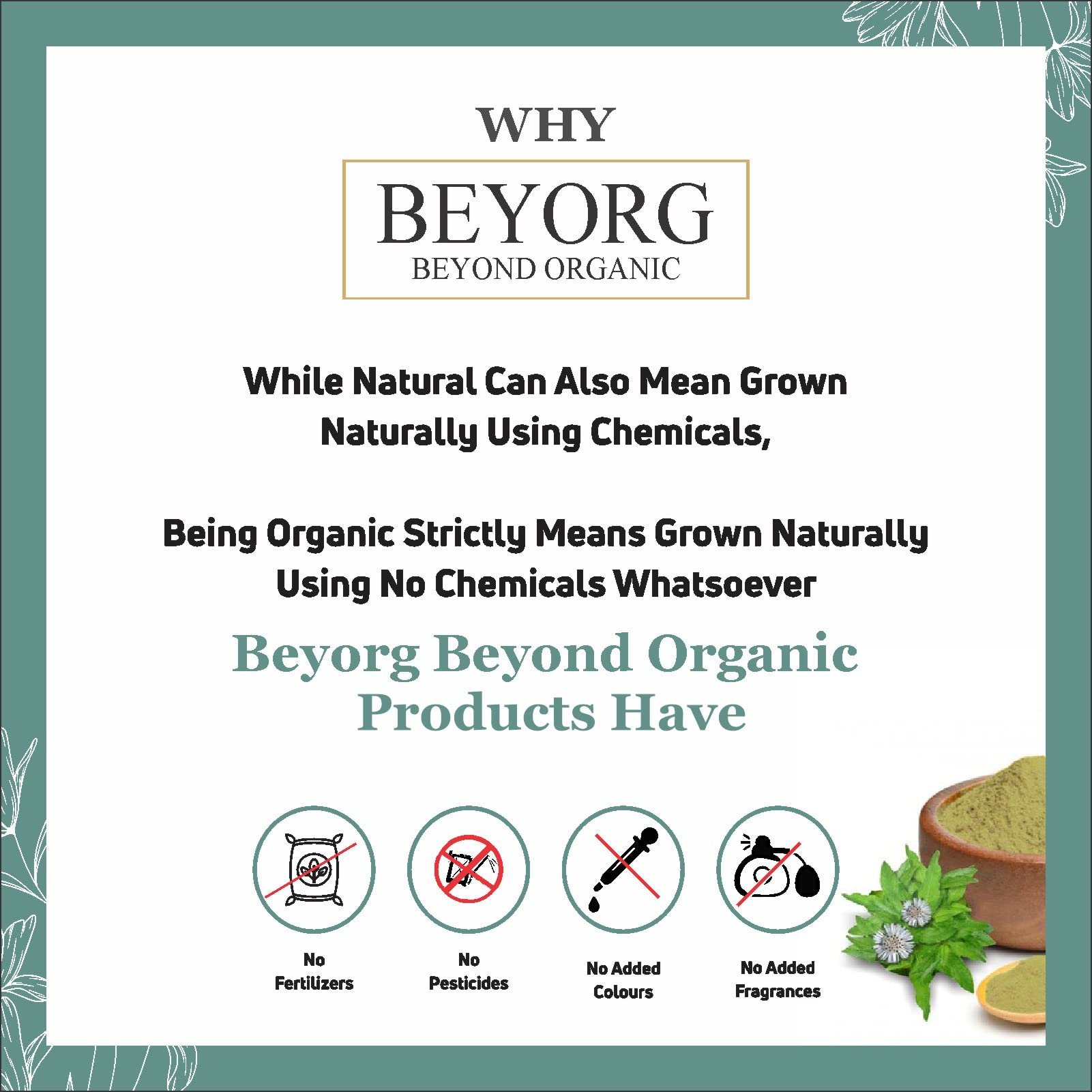 Organic Sandalwood Powder & Bhringraj Powder for Hair & Skin Care – Exfoliates Dead Skin Cells, Cruelty-Free & Vegan – Perfect for DIY Face Masks, Hair Treatments & Natural Skincare Routines