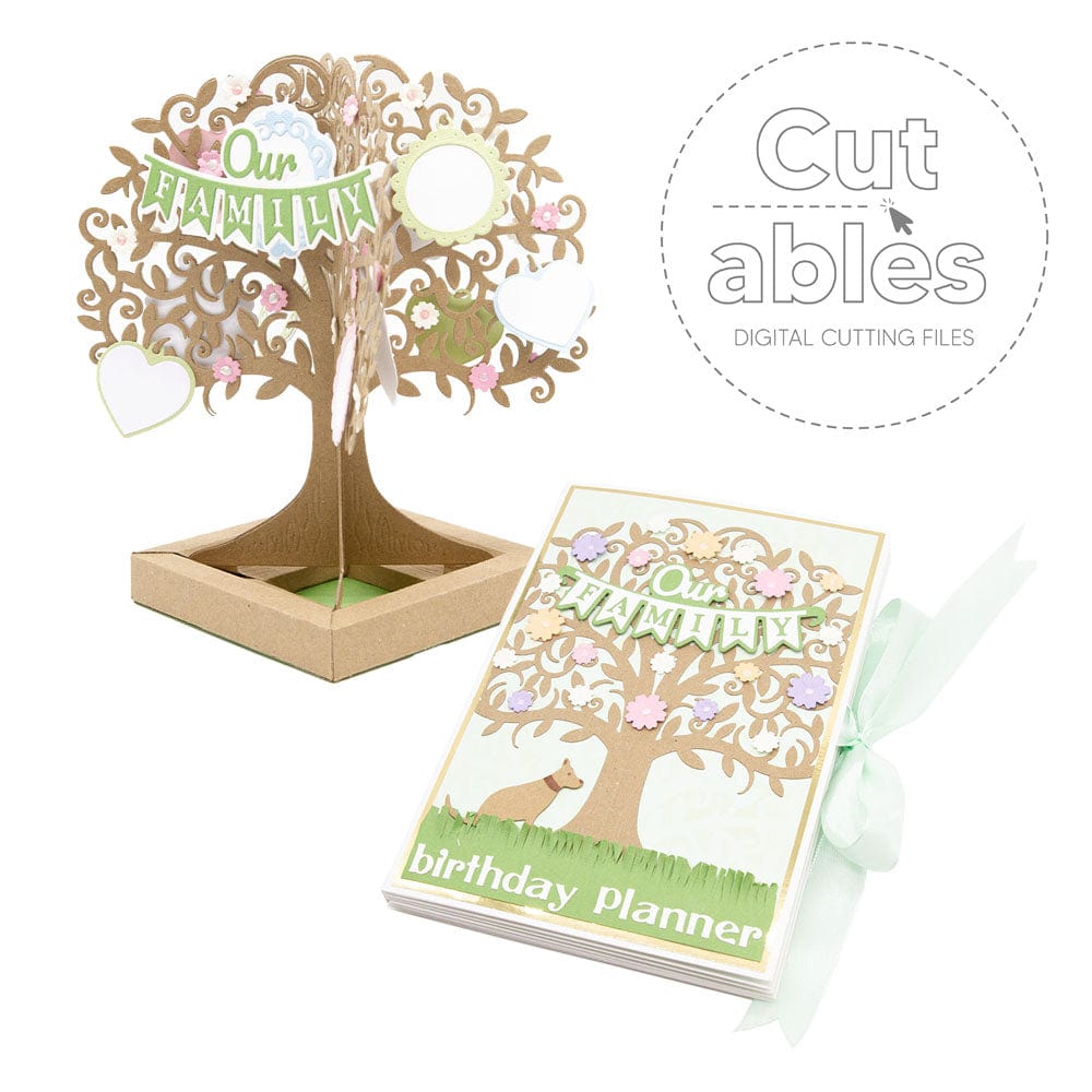 Eternal Affection Family Tree Creator - Digital SVG File for Genealogy Projects | Perfect for Family Reunions, Ancestry Research & Home Decor