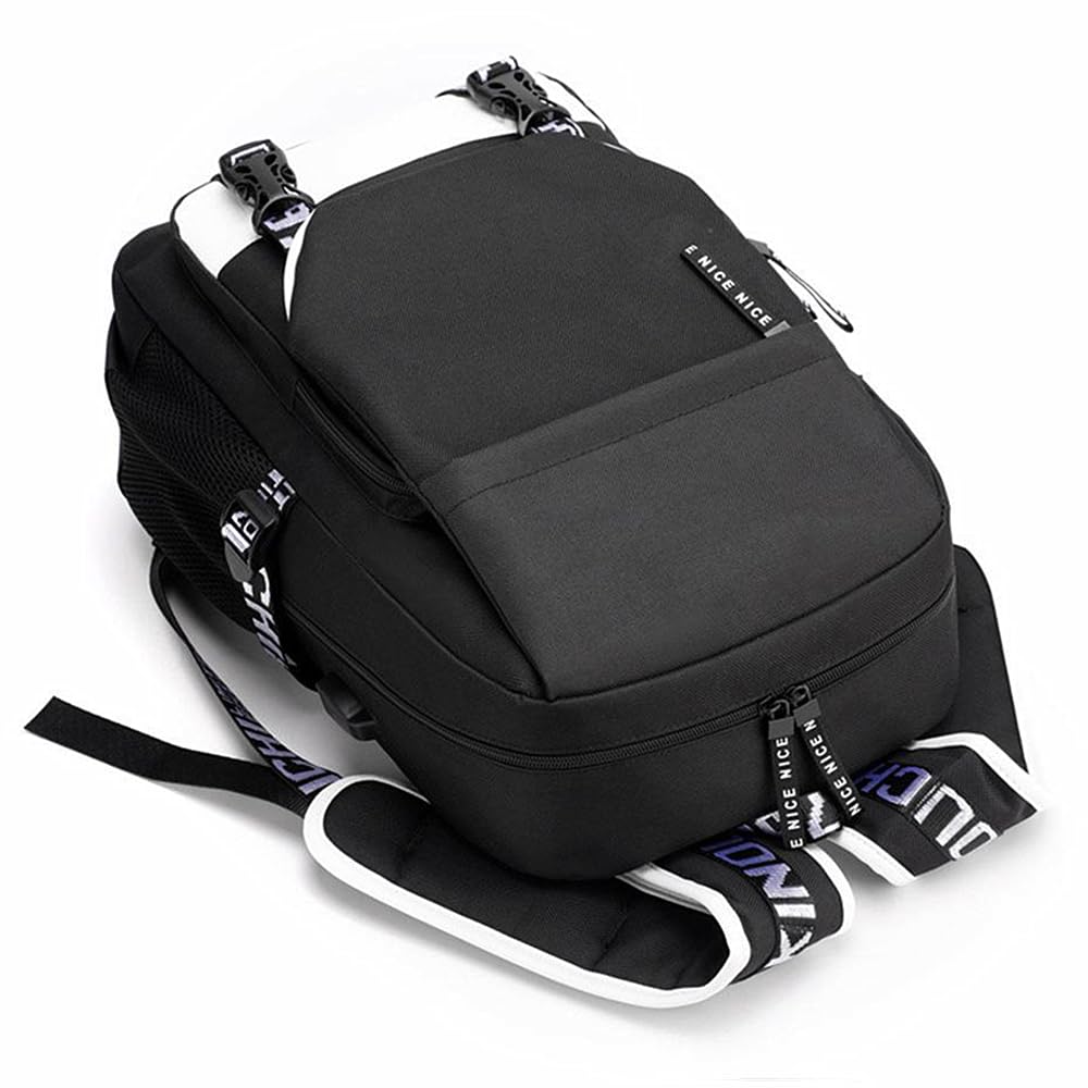 Jujutsu Kaisen Anime Backpack - Multifunctional Oxford Manga Cosplay Bag for Fans | Perfect Gift for School, Travel & Convention Cosplay
