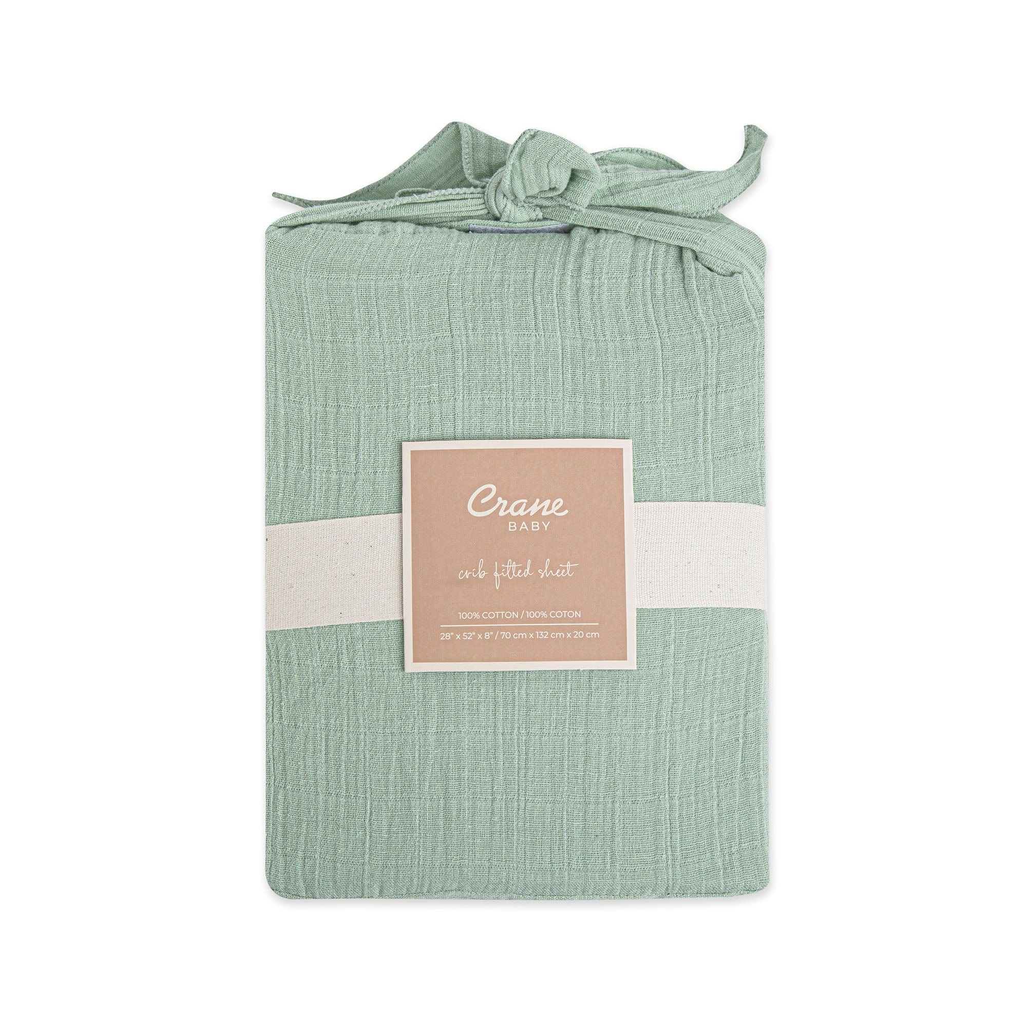 Soft Organic Cotton Fitted Crib Sheet for Baby Crib - Breathable & Hypoallergenic Nursery Bedding - Perfect for Newborns, Infants & Toddlers - Ideal for Daycare, Nursery or Home Use