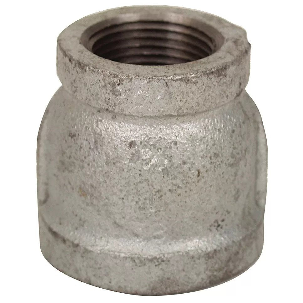 Galvanized Steel Bell Reducer - Pipe Fitting for Plumbing & HVAC Systems - Perfect for Water, Gas & Air Flow Connections