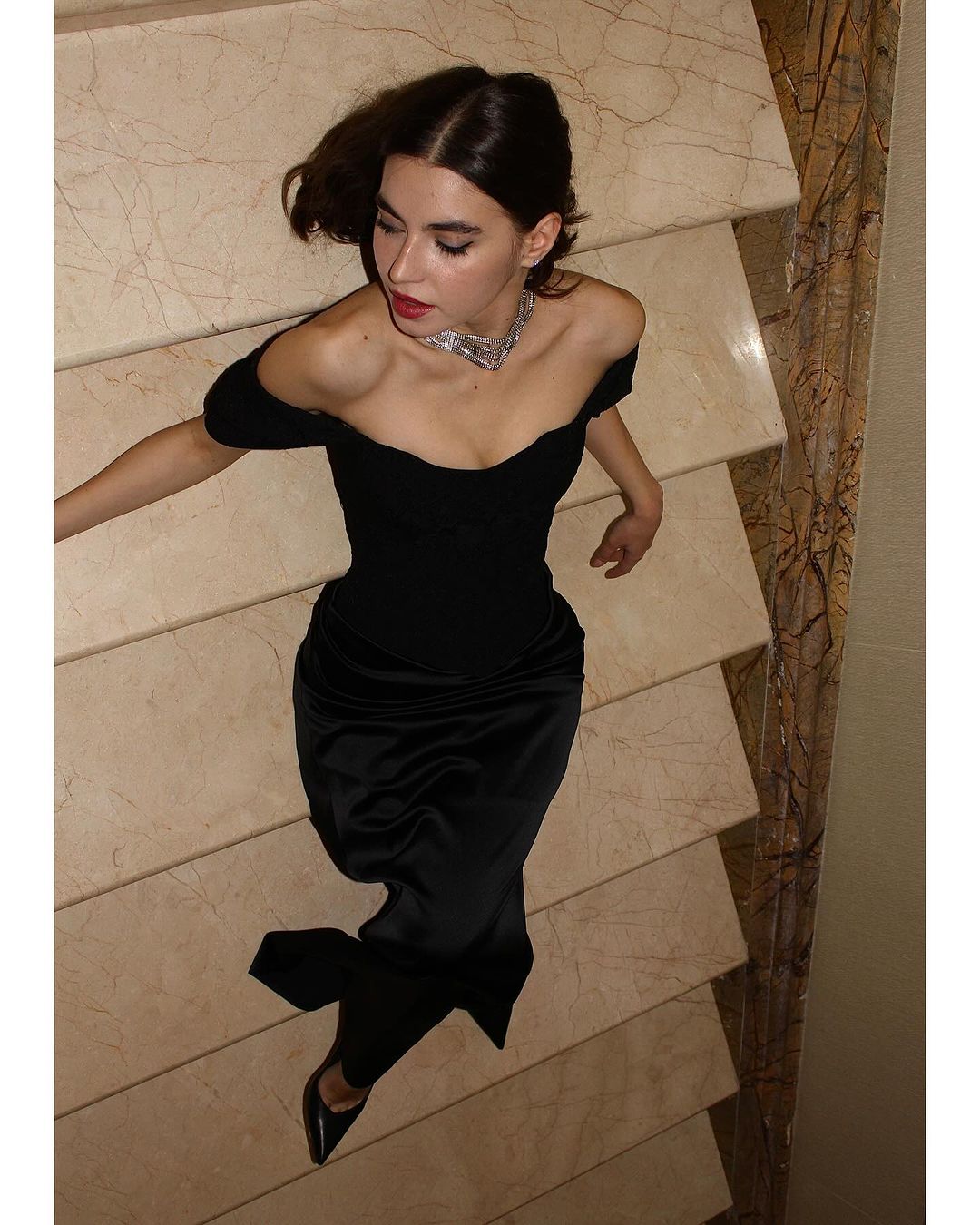 Elegant Off-The-Shoulder Black Sheath Prom Dress for Formal Parties & Evening Events - Style J3546 | Perfect for Homecoming, Graduation & Special Occasions