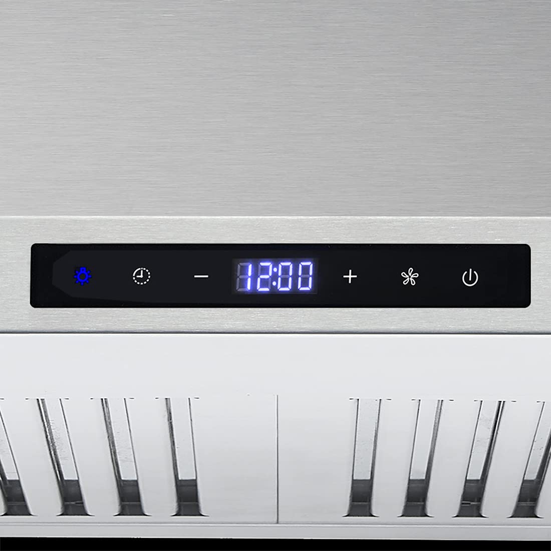 COSMO COS-63175S 30-inch Stainless Steel Wall Mount Range Hood - 380 CFM Ducted Ventilation with Touch Controls & LED Lights | Perfect for Modern Kitchens, Restaurants & Open-Concept Homes