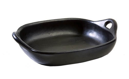 Authentic Chamba Gourmet 4-Piece Black Clay Cookware Set - Handmade in Colombia for Soups, Stews, Roasts - Stovetop & Oven Safe - Perfect for Home Cooking, Gifts & Traditional Colombian Cuisine