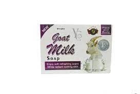 YC Goat Milk Soap 100g - Natural Skincare for Dry & Sensitive Skin - Made in Thailand - Perfect for Face & Body Cleansing, Gift Sets & Spa Treatments