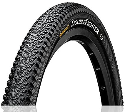 Continental Double Fighter III Wire Tire - Durable All-Season Bike Tires for Road & Hybrid Bikes - Perfect for Commuting, Touring & Urban Riding