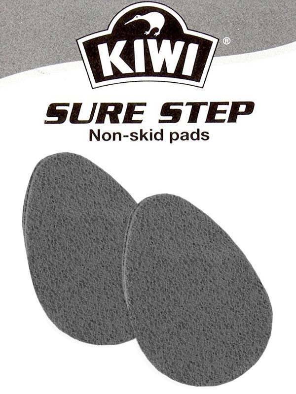 Kiwi Sure Step Non-Slip Pads for Men & Women - Anti-Skid Shoe & Boot Grips for Safety on Wet Floors, Stairs, and Workplaces