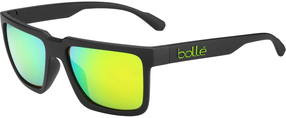 12546 - Black Matte - HD Polarized Offshore Blue