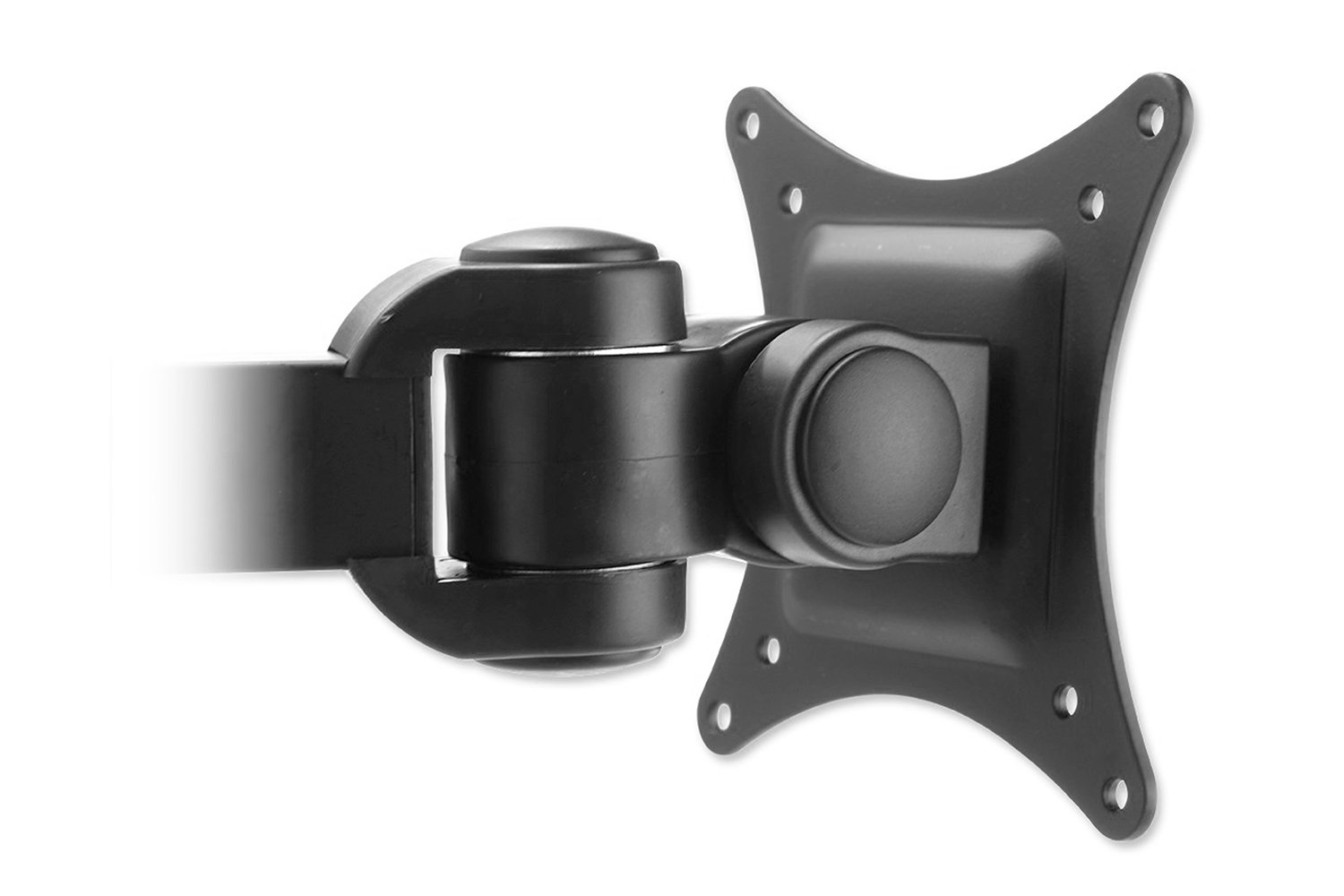 Mount-It! Triple Monitor Mount Stand - Heavy Duty Full Motion 3 Monitor Desk Mount for 19-24 Inch Screens | VESA 75x75/100x100 Compatible | C-Clamp & Grommet Base | Adjustable Arms | Perfect for Gaming, Office & Home Workstations