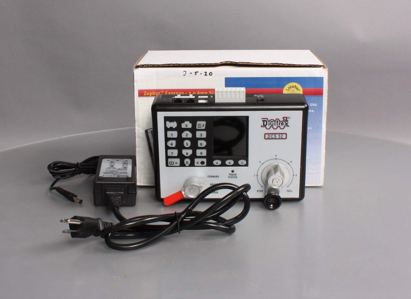 Digitrax Zephyr Express DCC Starter Set DGTZEPE - Complete Model Train Power Supply System for HO, N, O Scale Layouts - Perfect for Beginners & Hobbyists