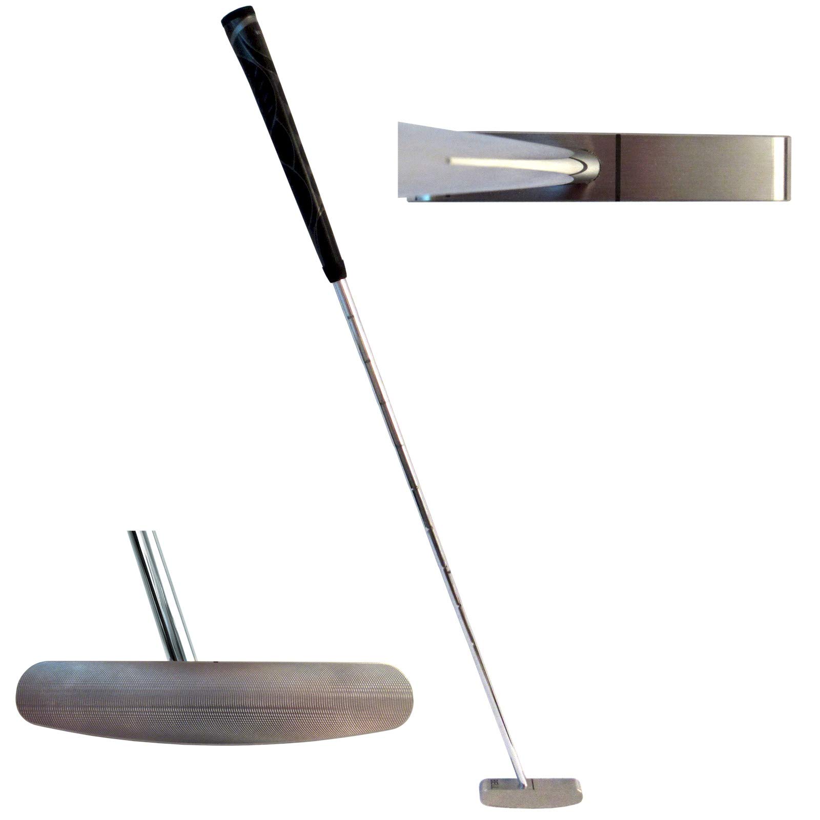 Bell Putters 2-Way Golf Putter 400g - Toe Balanced Design with Winn Midsize Putter Grip & 35