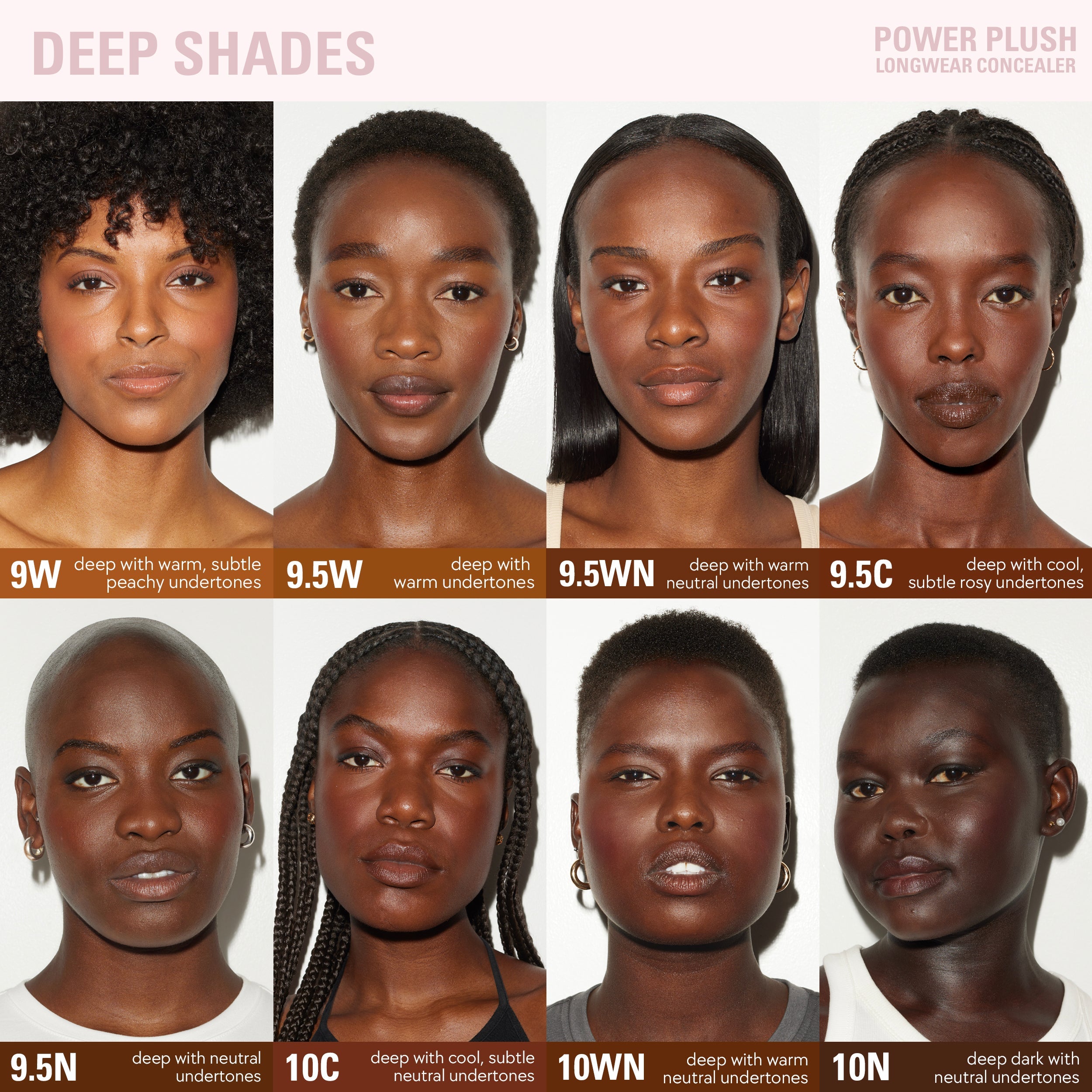 Long-lasting Power Plush Concealer - Full Coverage & Hydrating for Flawless Skin | Perfect for Daily Makeup & Special Occasions
