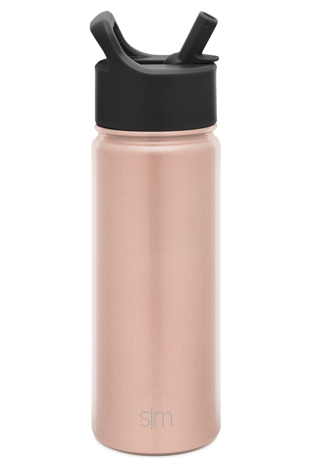 Summit Insulated Water Bottle with Straw Lid - Leakproof Stainless Steel Thermos for Hiking, Gym & Outdoor Activities