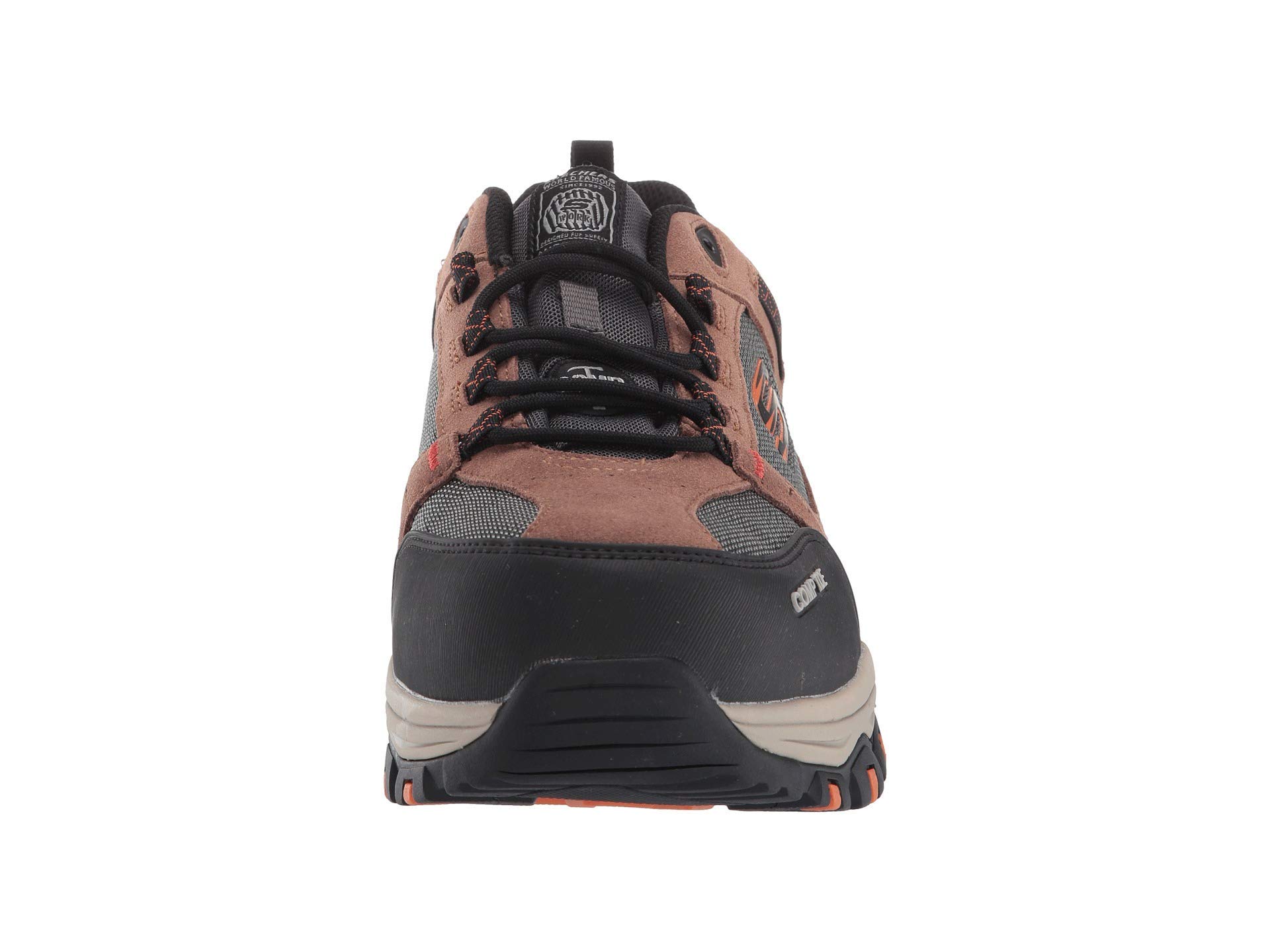 Skechers Men's Greetah Construction Shoe - Lightweight Work Shoes for Men with Slip-Resistant Outsole | Ideal for Construction Workers, Electricians & Outdoor Laborers