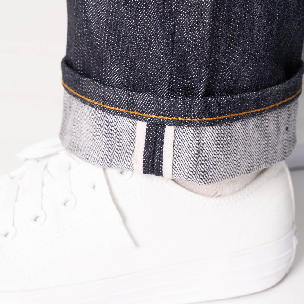 Naked & Famous Sakura Slub Selvedge Denim Jeans - Weird Guy Fit for Men | Raw Japanese Selvedge Jeans for Casual Wear & Street Style