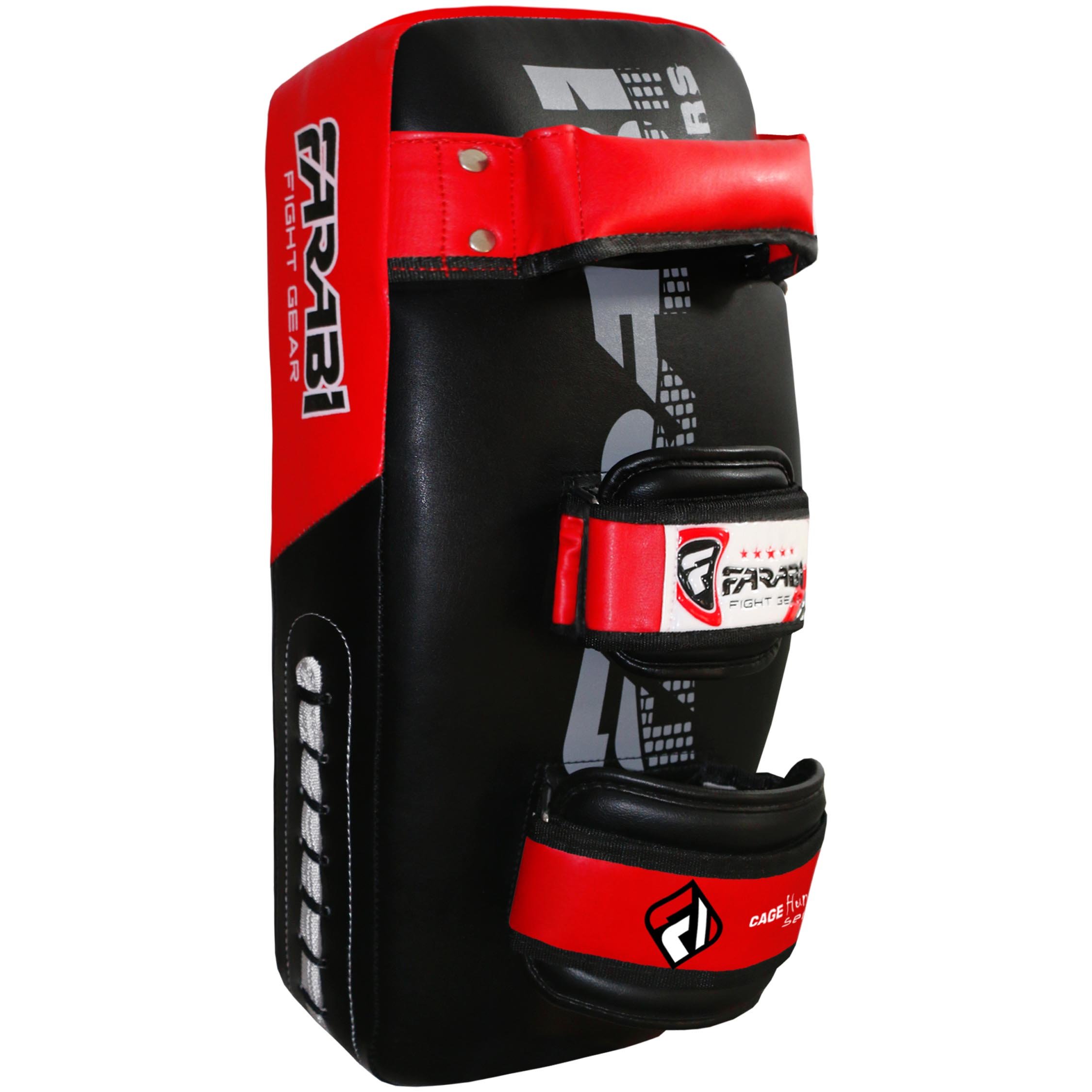 Farabi Kick Shield - Premium Curved Thai Pads for MMA, Muay Thai & Martial Arts Training - Durable Boxing Strike Pads & Focus Mitts for Kickboxing, Sparring & Fitness Workouts