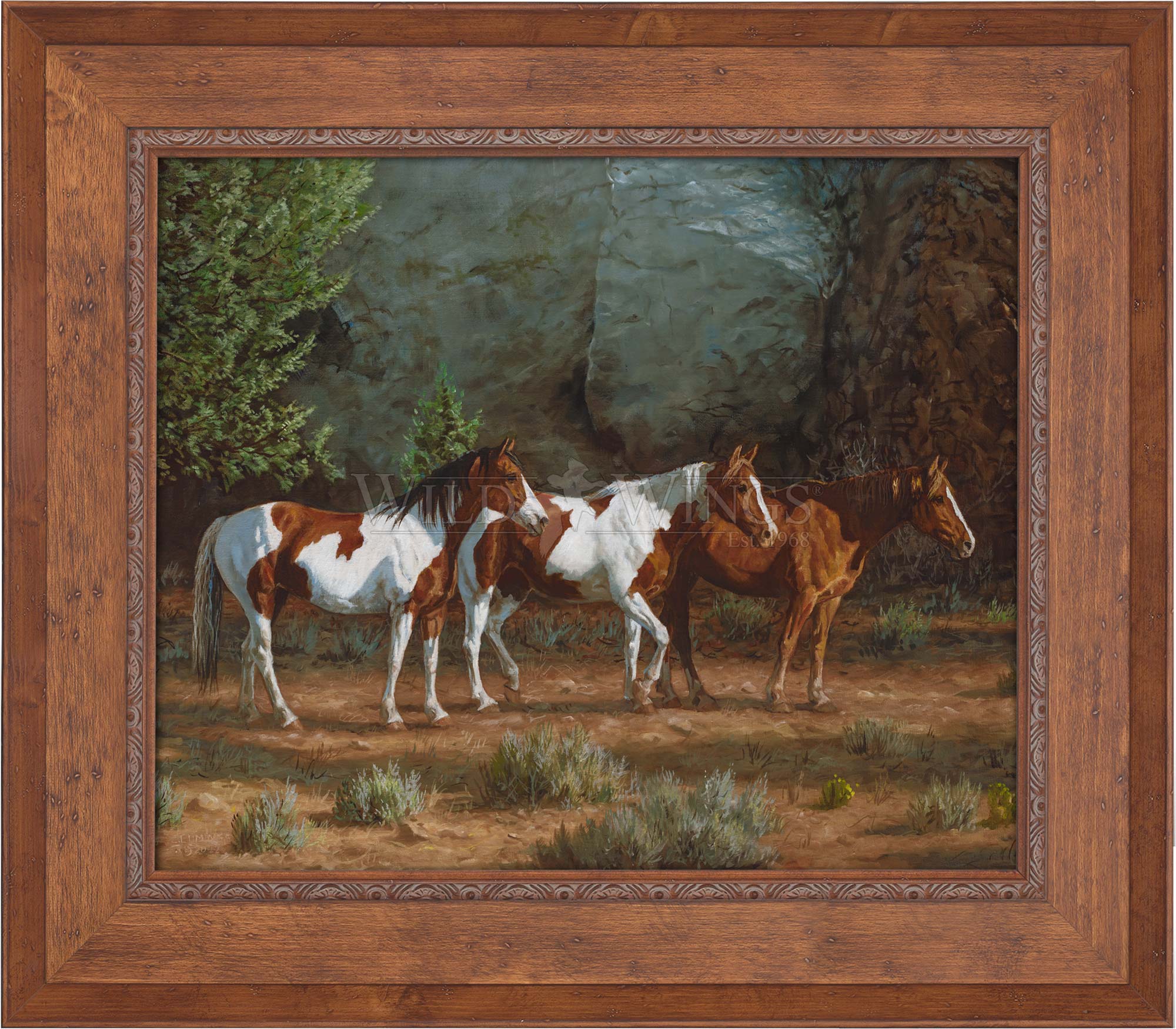 Master Artisan Canvas - Premium Handcrafted Canvas for Artists & Painters | Perfect for Oil, Acrylic & Watercolor Painting - Canyon Shadows Collection