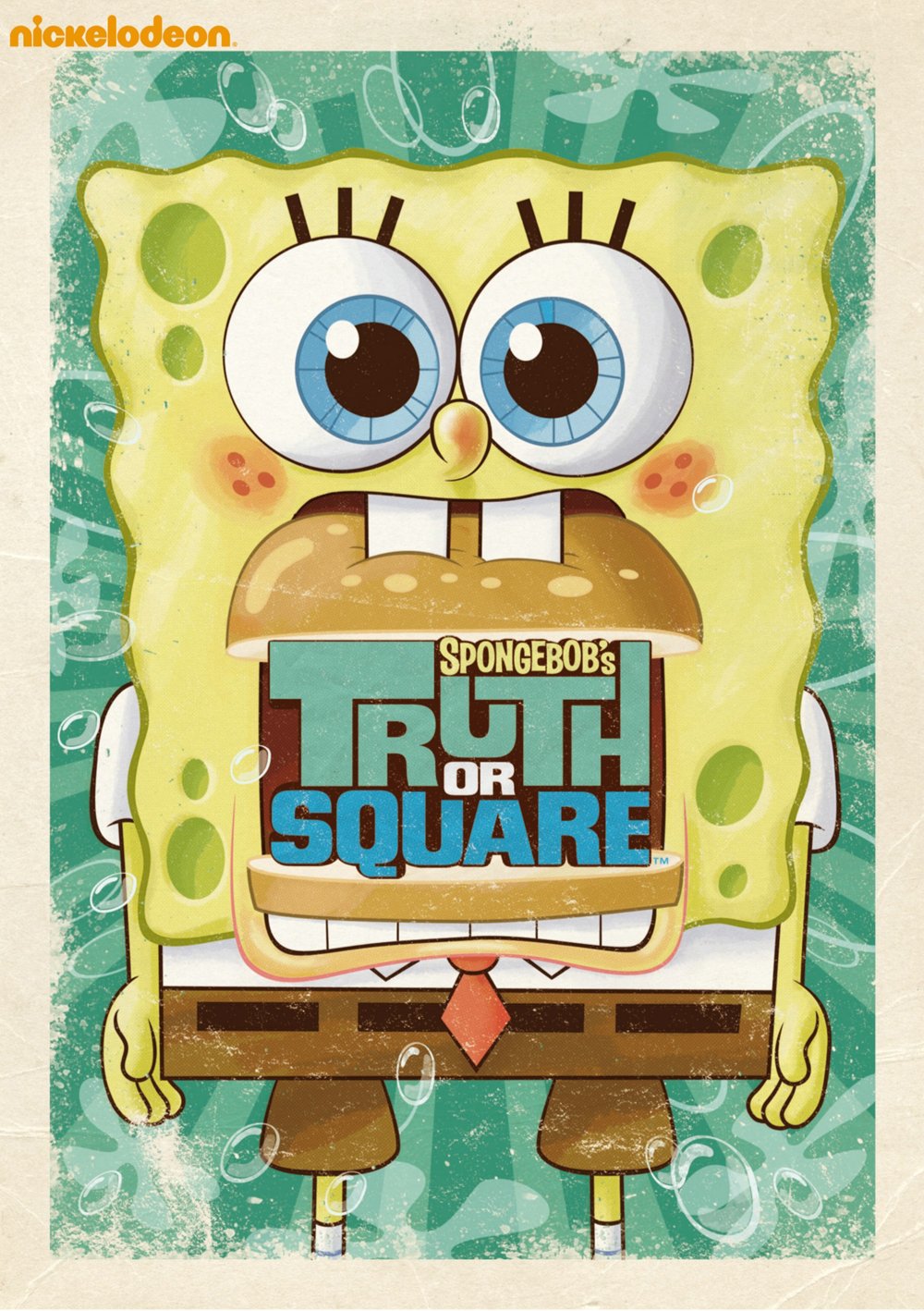 SpongeBob SquarePants: Truth or Square - Fun Family Board Game for Kids & Adults - Perfect for Birthday Parties, Game Nights & Classroom Activities