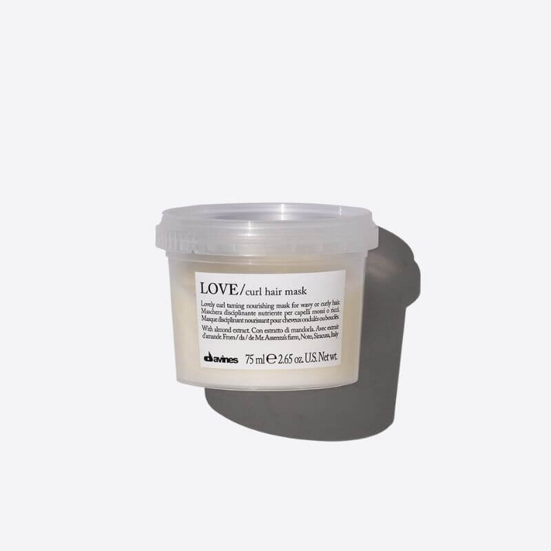 Davines Love Curl Hydrating Hair Mask for Curly Hair - Deep Conditioning Treatment for Dry, Frizzy Hair | Perfect for Salon & At-Home Hair Care Routine