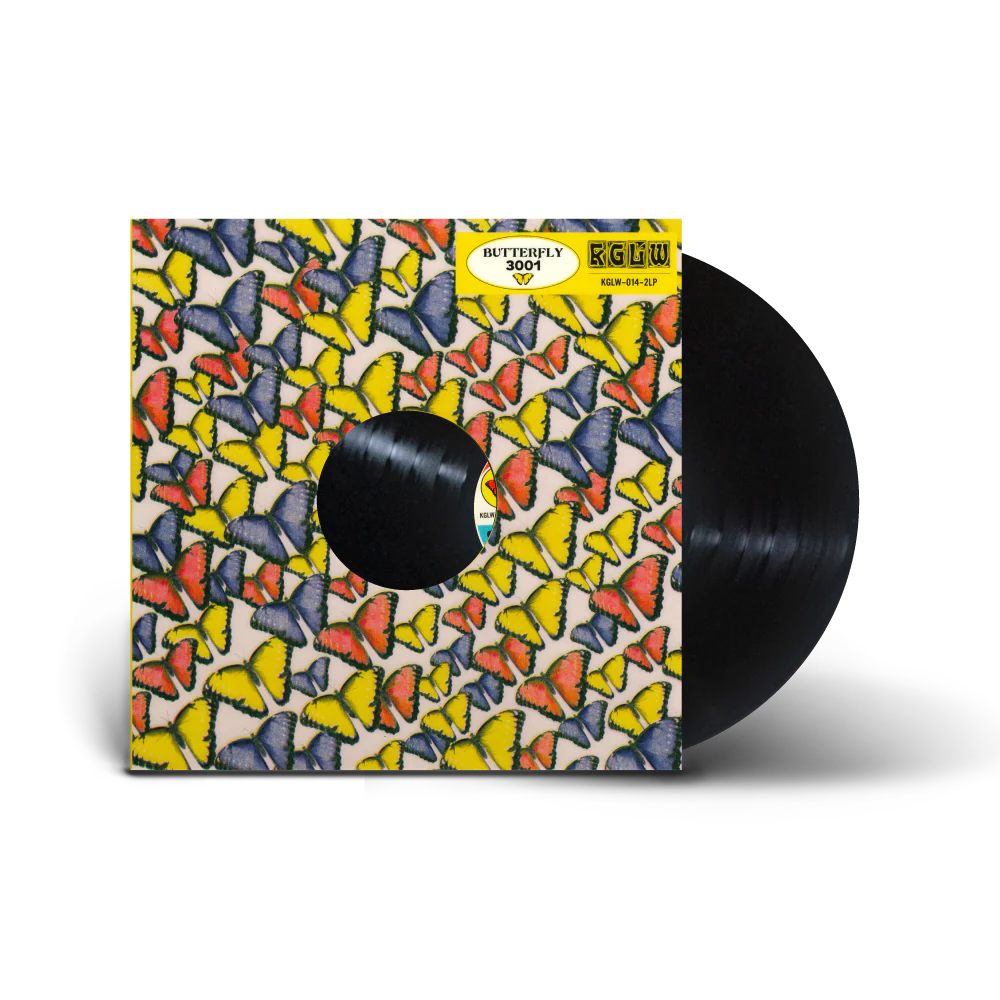 King Gizzard & The Lizard Wizard - Butterfly 3001 Limited Edition Morpho Wax Vinyl LP Record | Psychedelic Rock Music Album for Collectors & Audiophiles | Perfect for Home Listening & Vinyl Enthusiast Collections