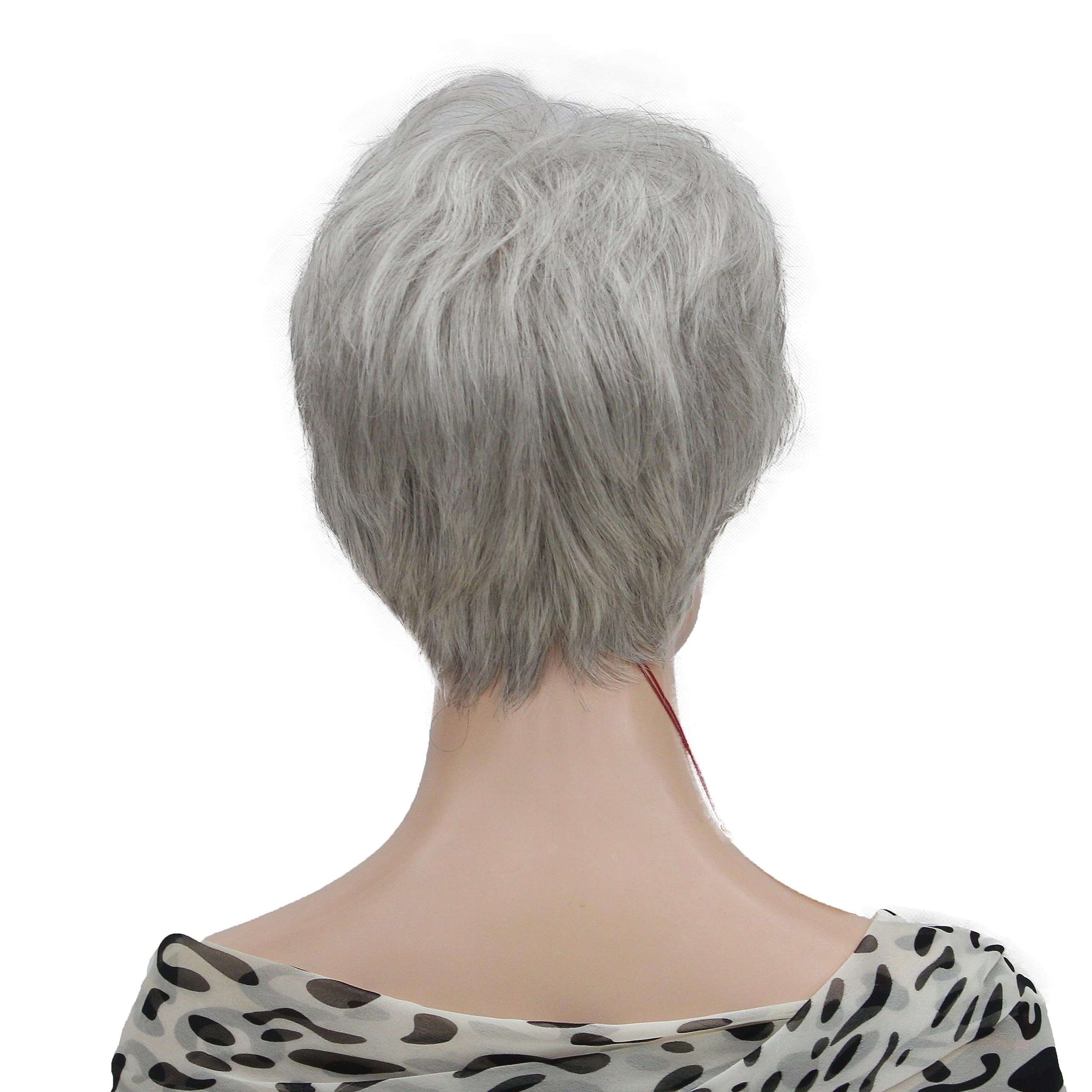 Heat Resistant Short Layered Synthetic Wig for Women - Perfect for Cosplay, Daily Wear & Styling