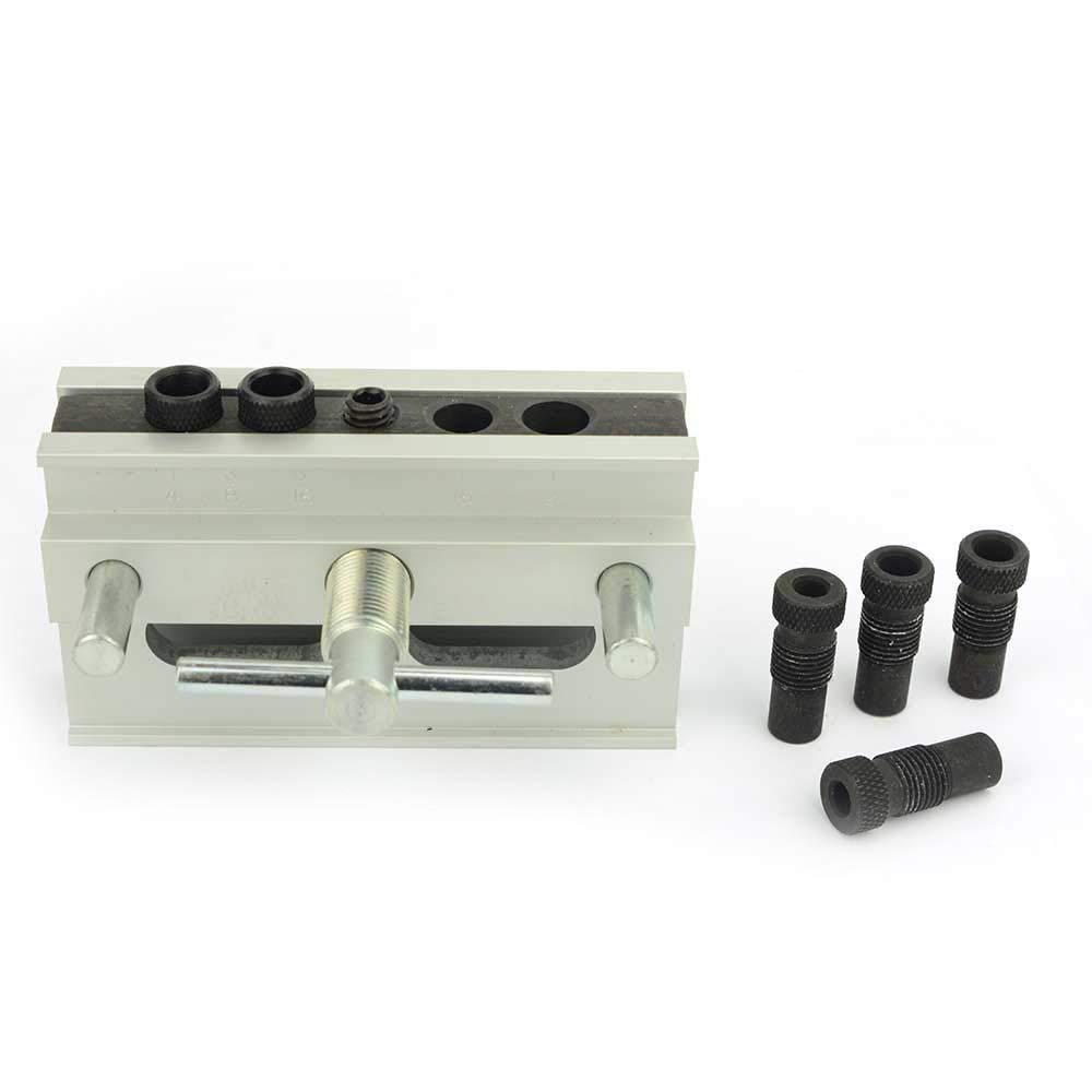 Big Horn 19625 Doweling Jig Kit - Precision Woodworking Tool for Strong Joints & DIY Projects | Perfect for Cabinet Making, Furniture Repair, and Crafting