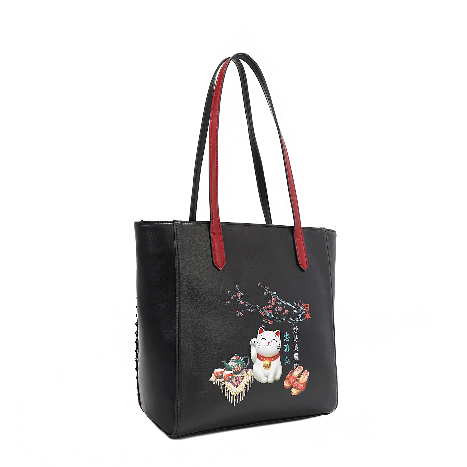 AKIKO LA BELLEZA Fashion Tote Bag for Women - Stylish Shopping Bag with Pockets - Perfect for Work, Travel & Daily Use