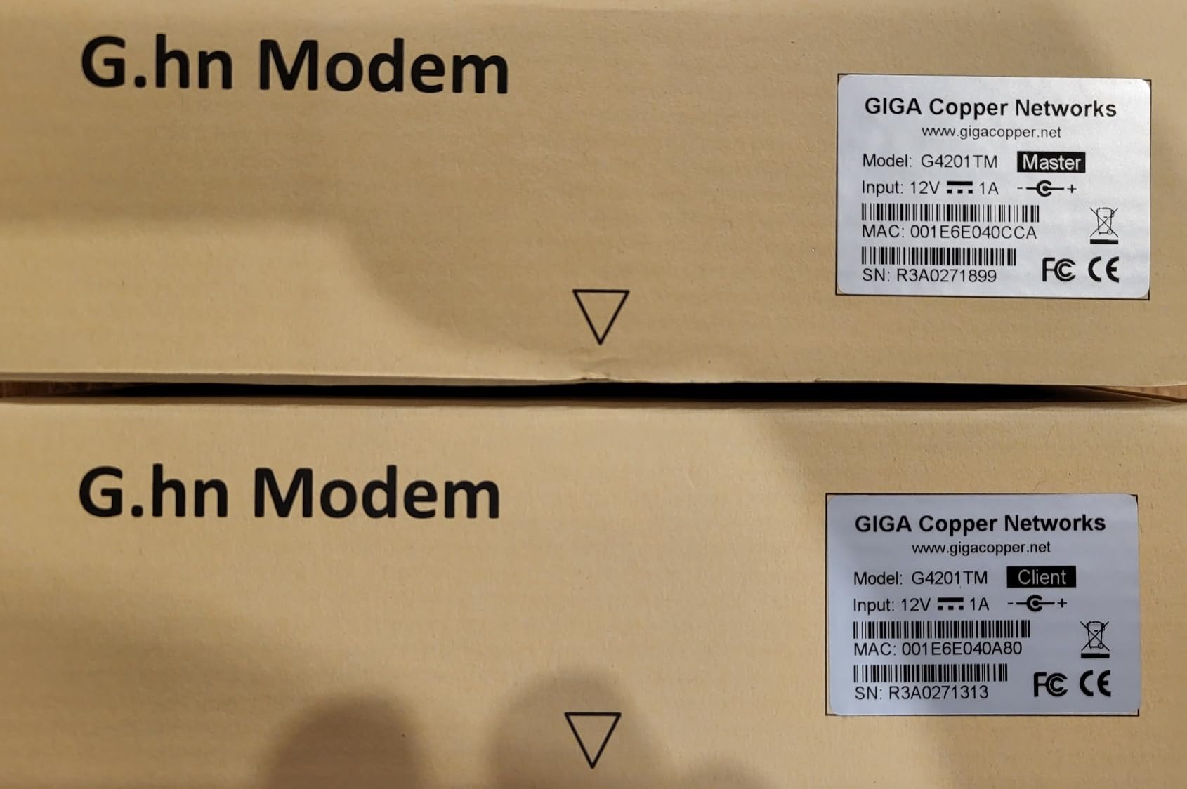 GIGA Copper G4201TM G.hn Wave2 MIMO Modem Kit (2-Pack) - 1500Mbps High-Speed Internet Over Telephone Lines, Gigabit Ethernet, 2-Wire & 4-Wire Support - Perfect for Home Networking, Smart Home Devices & Office Connectivity