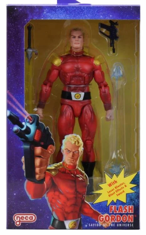 Defenders of the Earth Flash Gordon Action Figure - King Features Collectible Toy for Fans | Perfect for Display, Cosplay, and Gift Giving