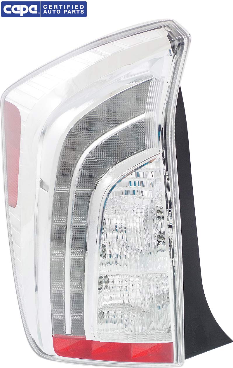 Evan-Fischer CAPA Certified Tail Light Assembly for 2012-2015 Toyota Prius Plug-In - Left Driver Side Replacement Part | Perfect for Night Driving Safety & Vehicle Restoration Projects