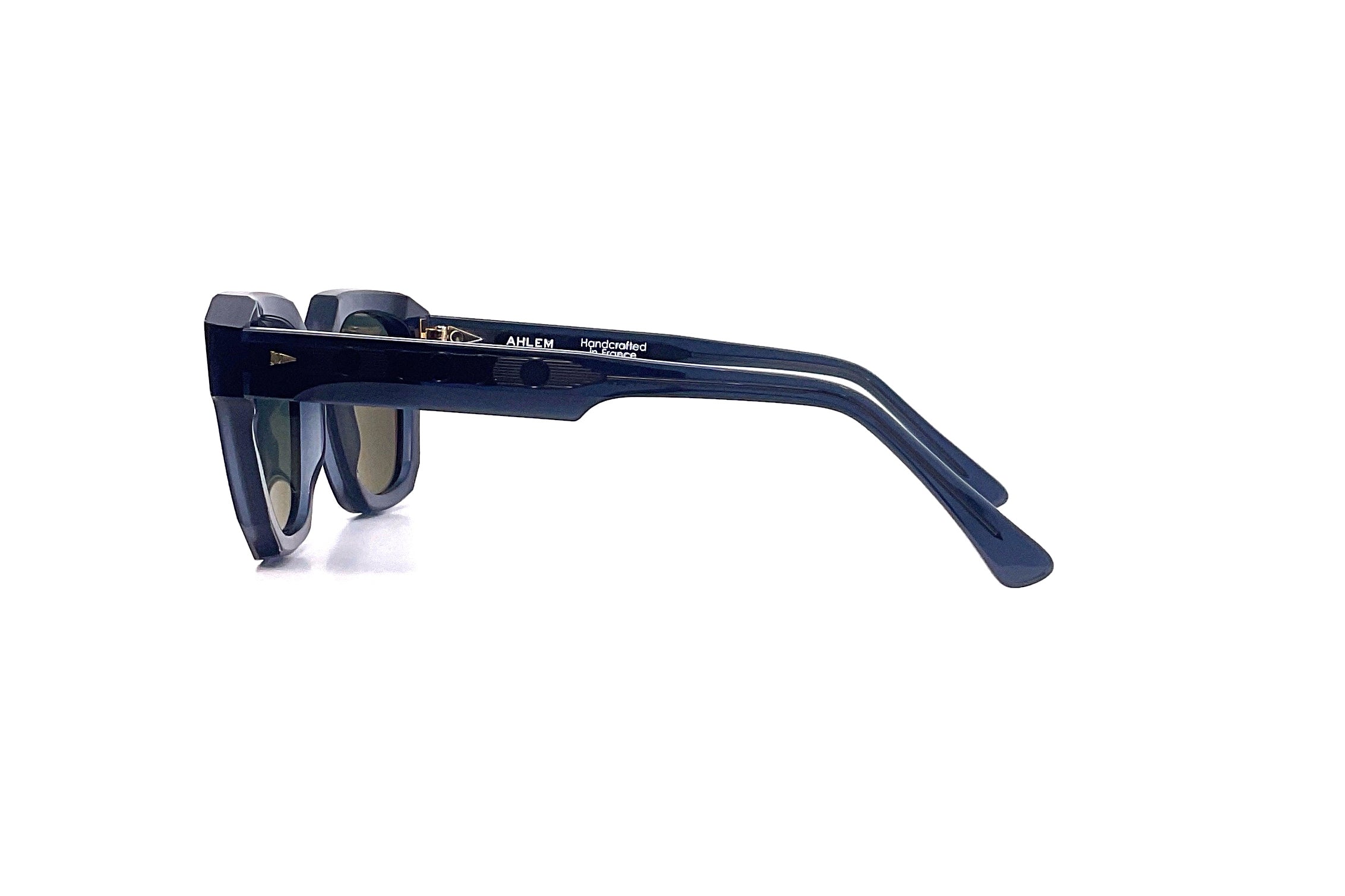 Ahlem Point Mirabeau Sunglasses - Stormlight & Dark Green Aviator Style for Men & Women - Perfect for Outdoor Activities, Travel, and Fashion Accessories