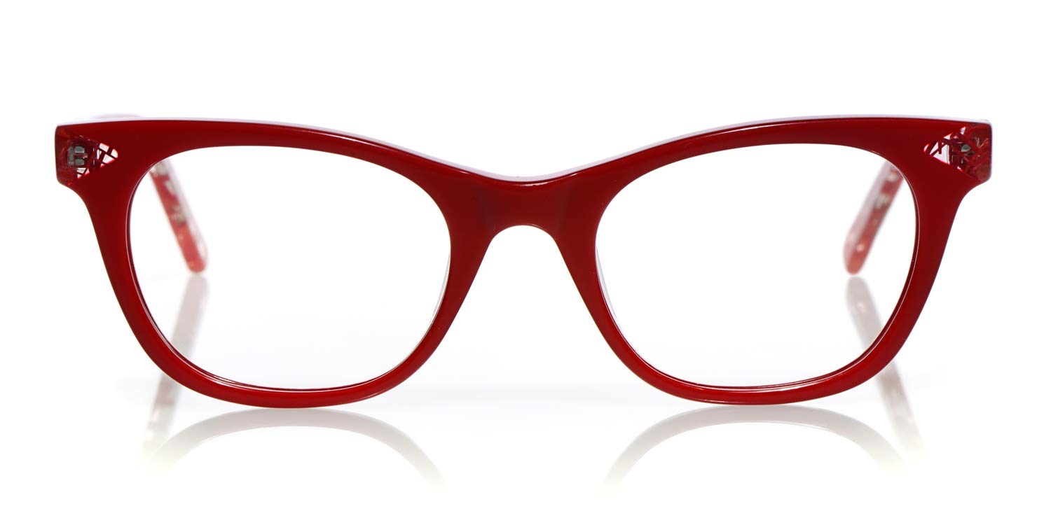 Eyebobs Florence Unisex Premium Reading Glasses for Men & Women - Stylish Cateye Frame Readers for Work, Reading & Computer Use