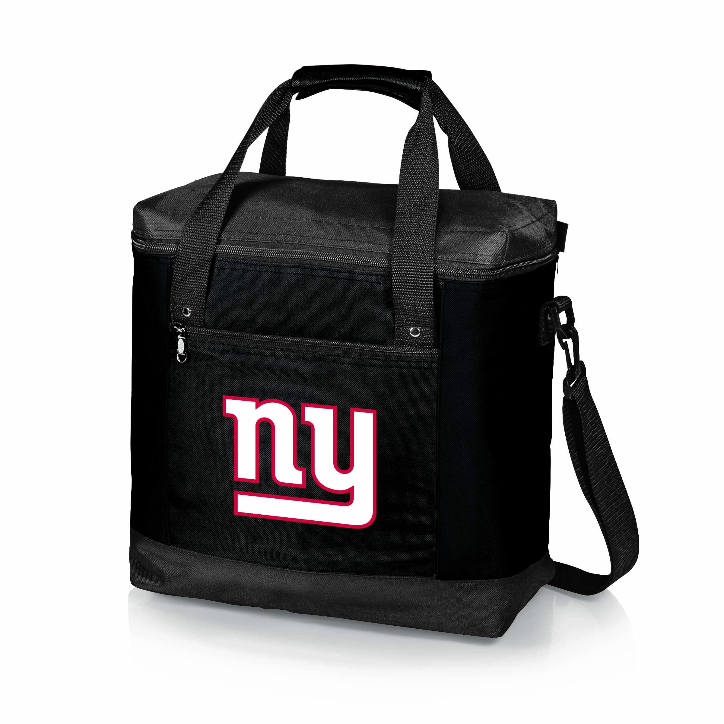 PICNIC TIME NFL Montero Insulated Tote Cooler Bag - Portable Soft Cooler for Picnics, Beach, Tailgating & Outdoor Events (Black) - Keep Drinks Cold for Hours