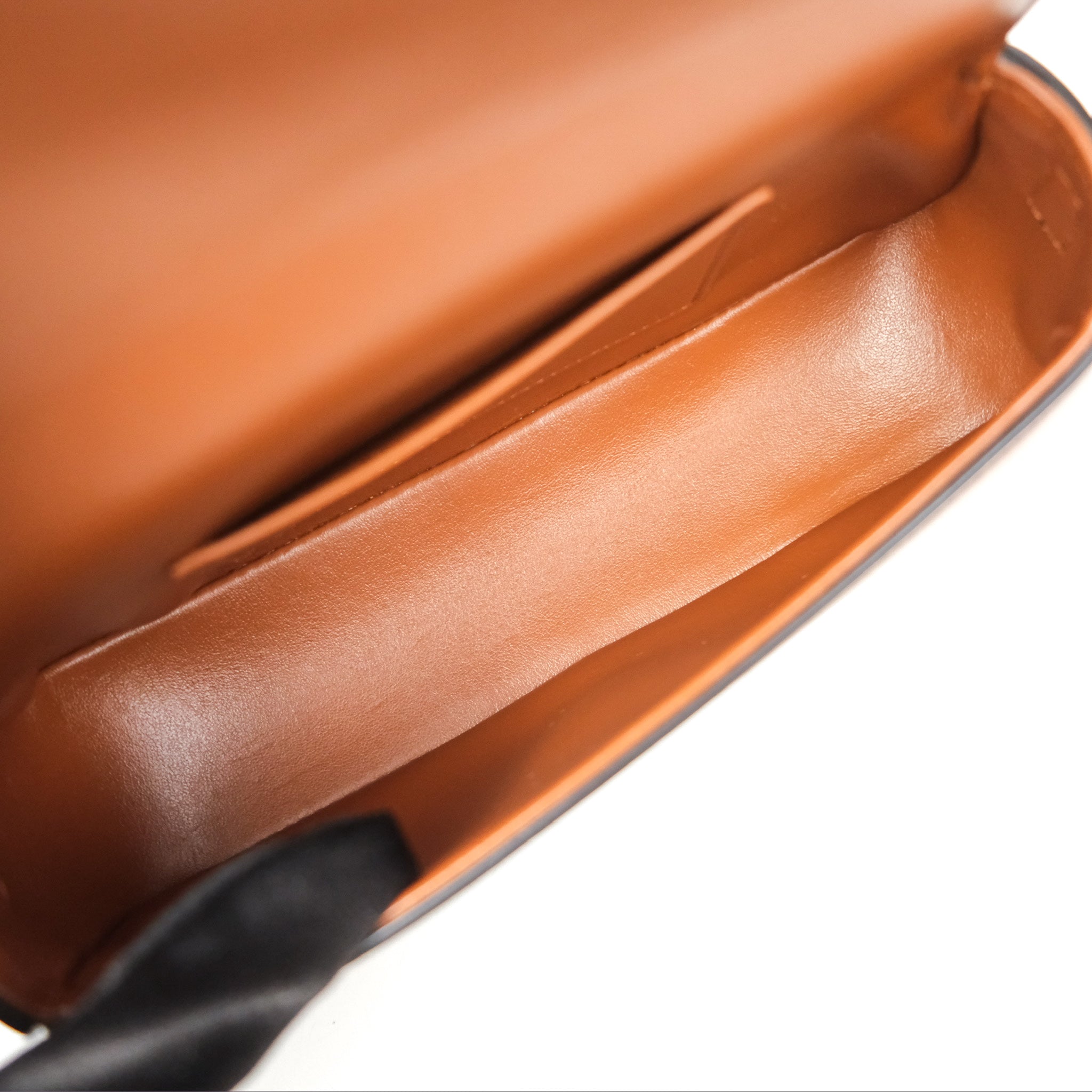 Celine Clutch on Strap Tabou Tan Calfskin Leather Crossbody Bag - Elegant Women's Handbag for Evening Parties & Date Nights