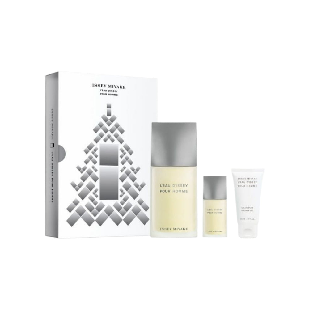 Issey Miyake L'Eau D'Issey 3-Piece Eau de Toilette Set - 125ml Perfume for Women | Floral Fragrance Gift Set for Everyday Wear & Special Occasions