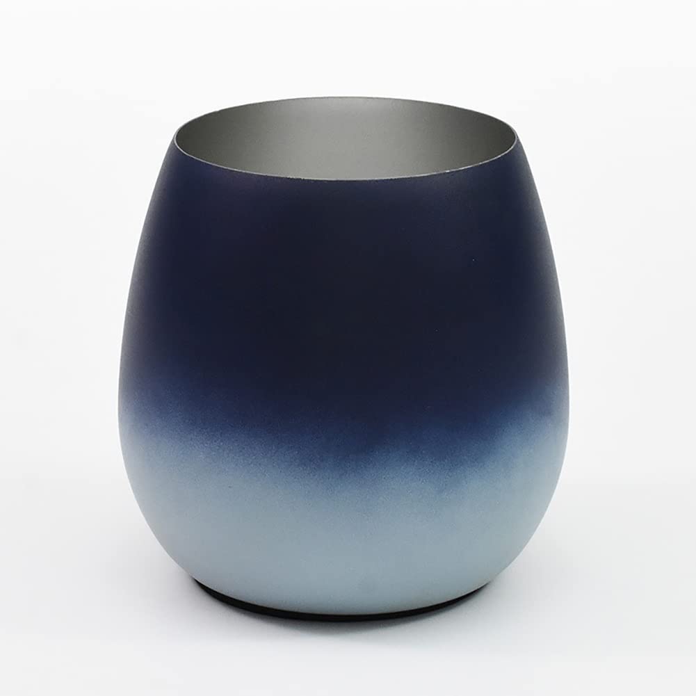 Premium Large Capacity Wine & Champagne Ice Bucket - Eggshell Design Gradient Cooling Barware for Home, KTV, Parties & Events - Beer & Drink Chiller Decor (Blue) - Perfect for Entertaining, Weddings & Outdoor Gatherings