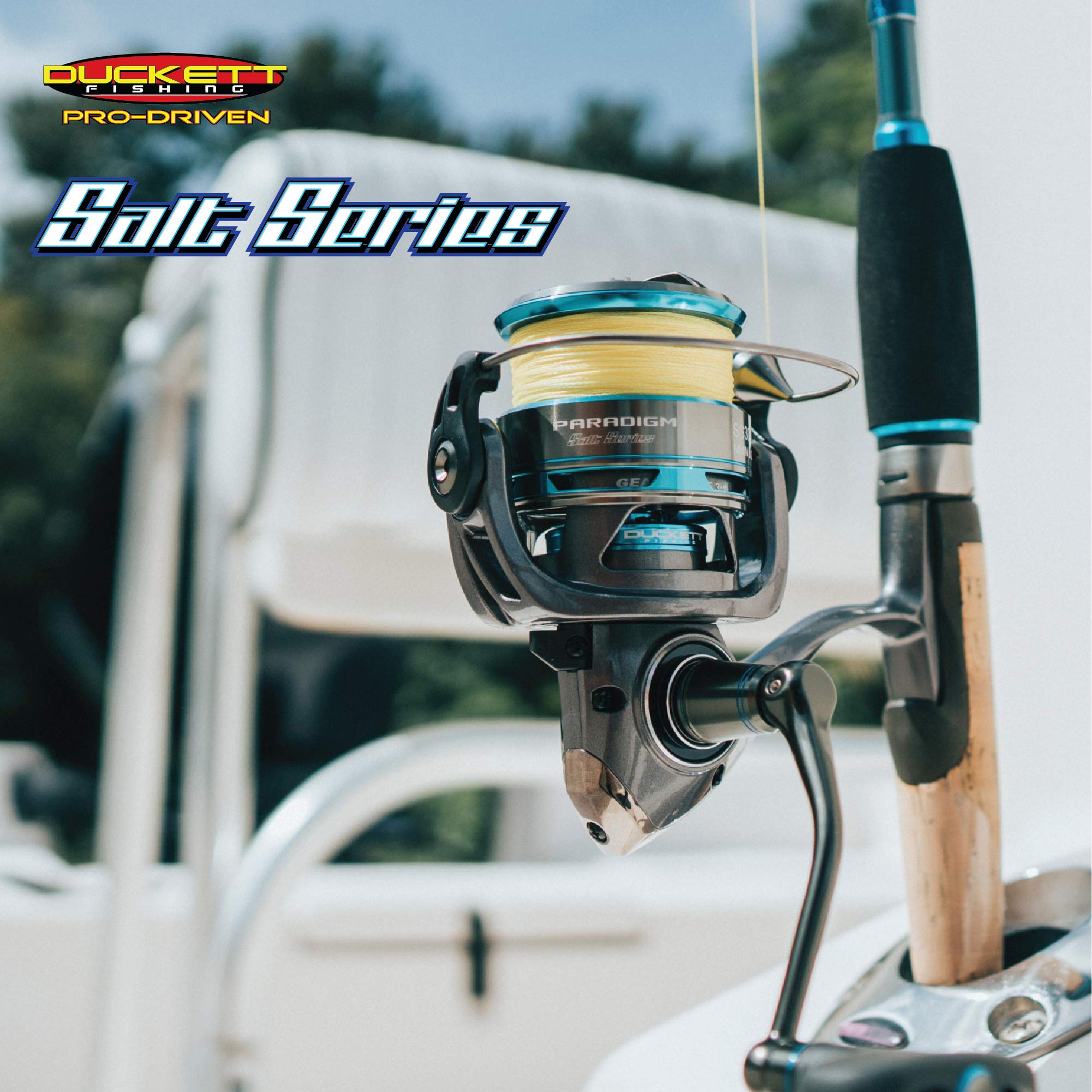 Duckett Salt Series Fishing Rods - Fuji Guides, Sensi-Touch for Saltwater Angling | Spinning & Casting Options for Surf Fishing